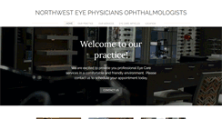 Desktop Screenshot of northwesteyephysicians.com